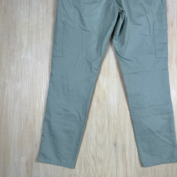 Sam Edelman Seafoam Utility Trouser Belted Coastal High Rise Casual Pants 29 - Picture 13 of 14
